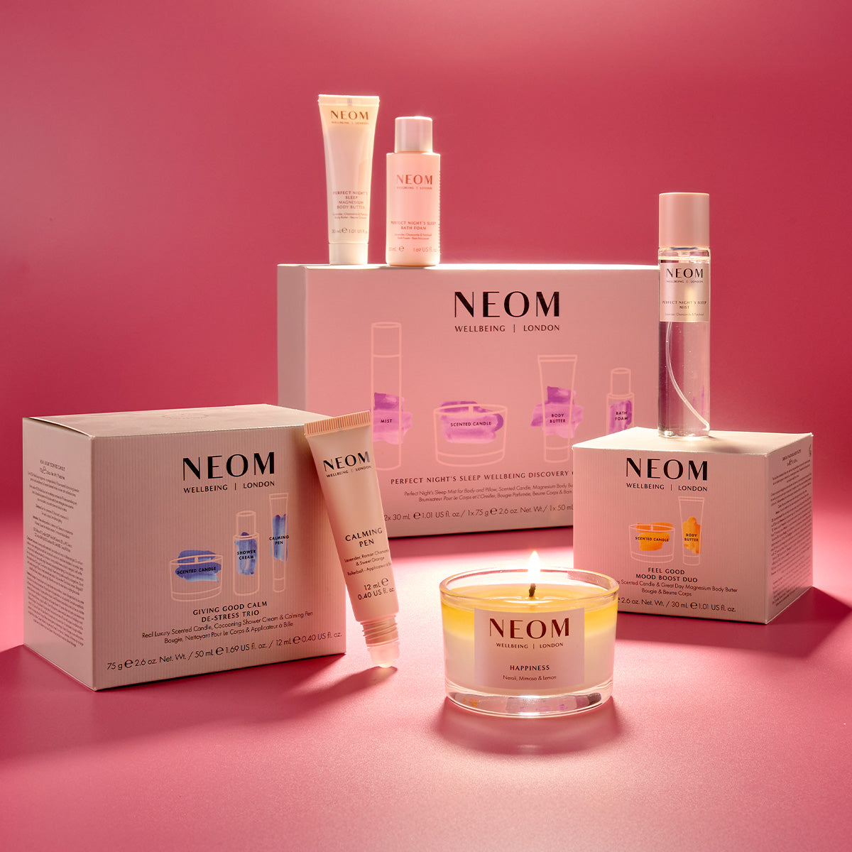 Perfect Night's Sleep Wellbeing Discovery Collection (Worth ¡ê68)