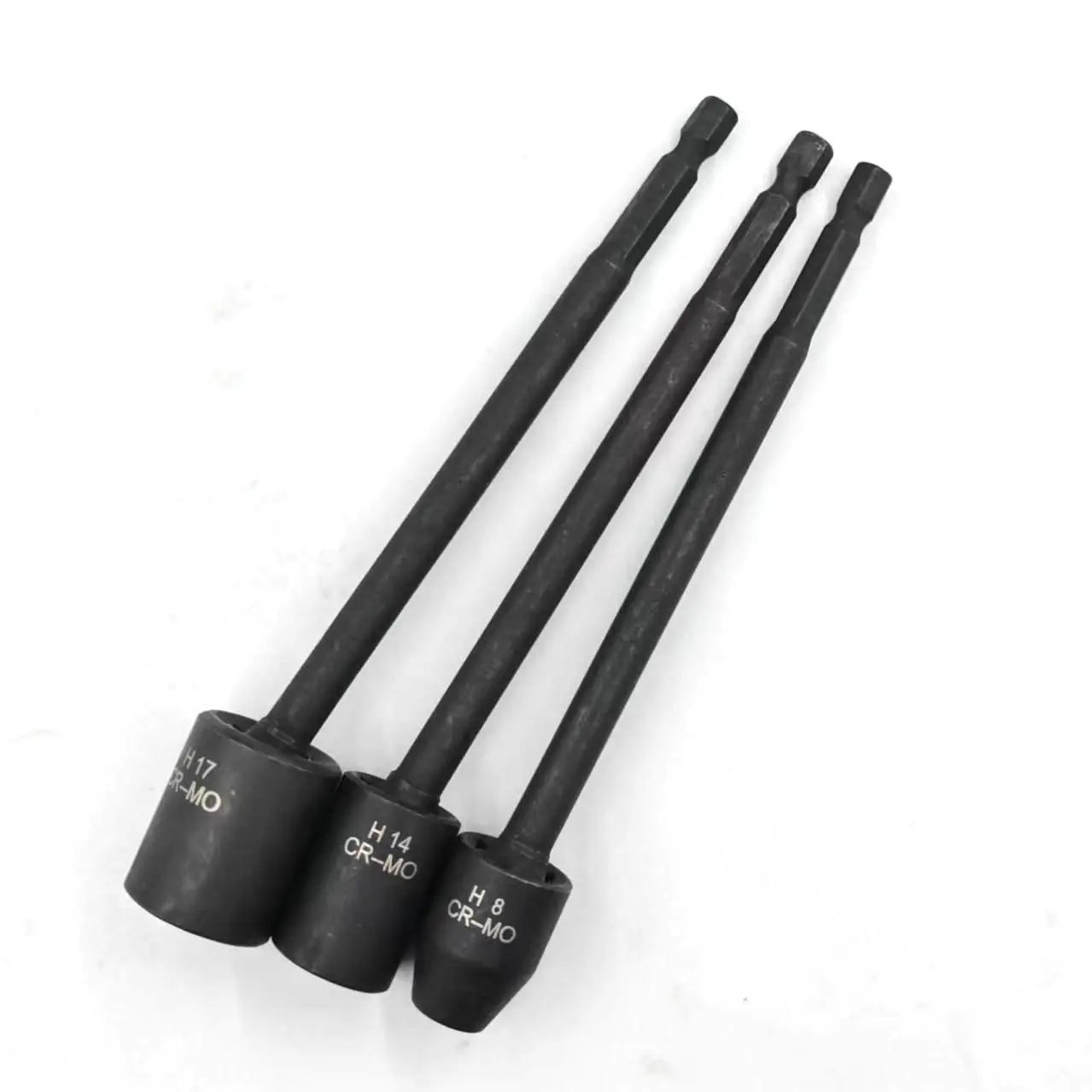 150mm CrMo Hardware Hand Tool Electric Photovoltaic Power Station Universal Hexagon Extension Socket H8-H19 Hex Impact Socket