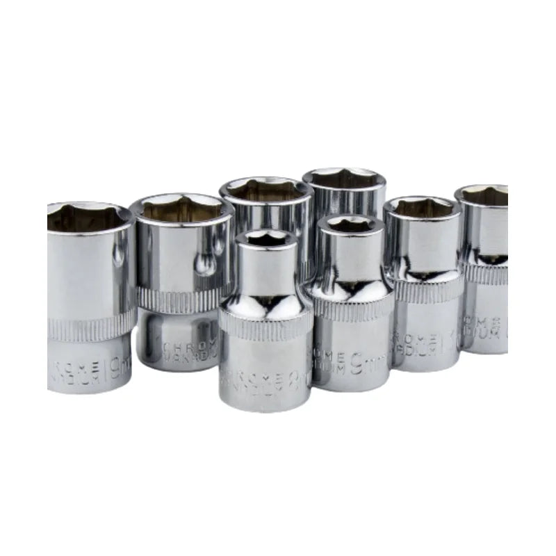 1/2 Short Socket Head 12.5mm Outer Hexagonal Socket Tool 8mm Hardware Tool