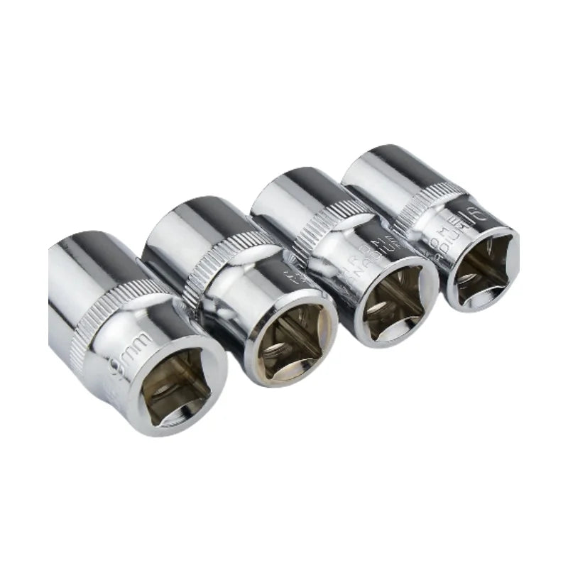 1/2 Short Socket Head 12.5mm Outer Hexagonal Socket Tool 8mm Hardware Tool