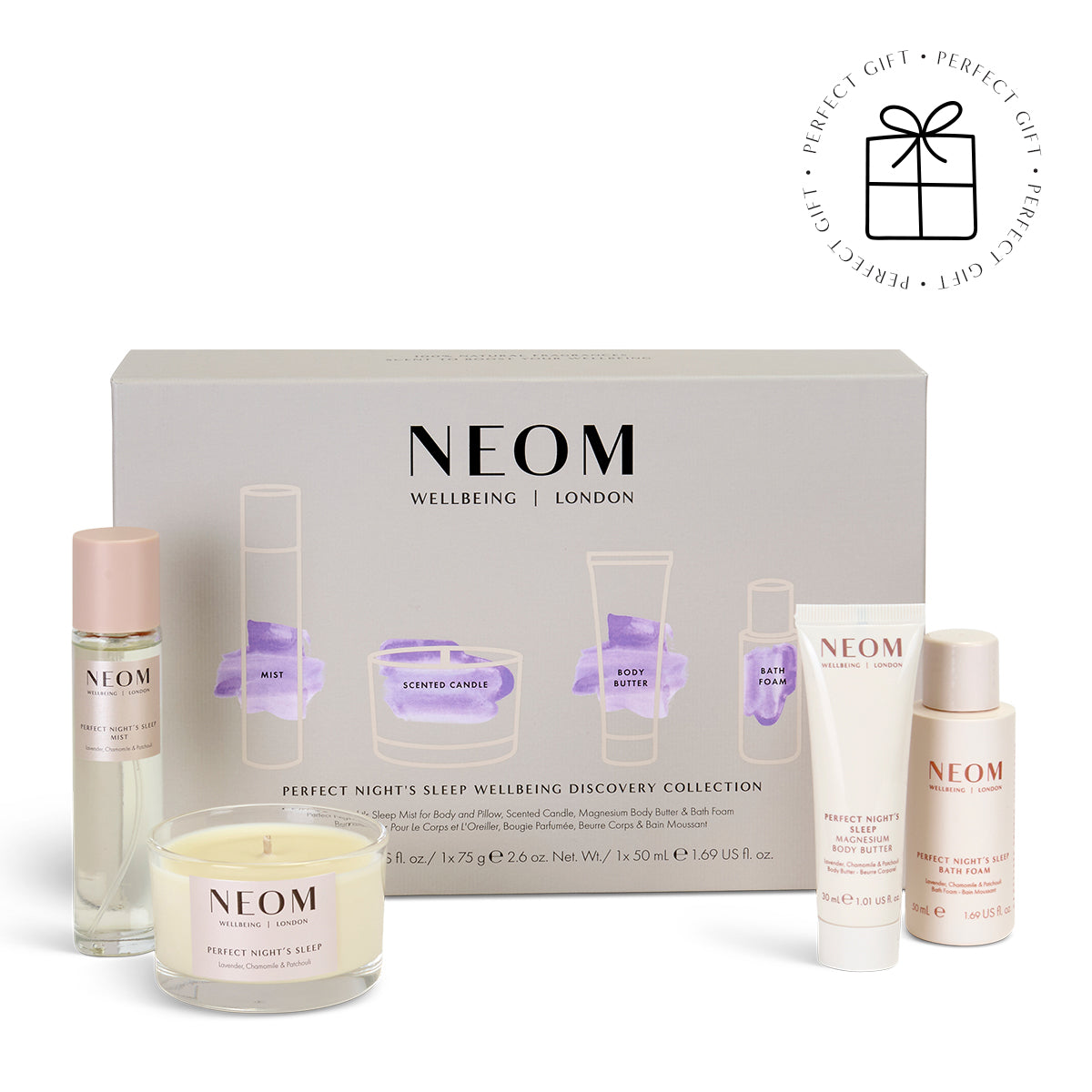 Perfect Night's Sleep Wellbeing Discovery Collection (Worth ¡ê68)