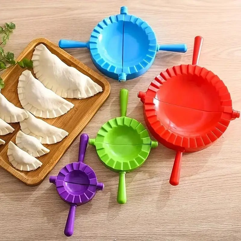 Multifunctional Dumpling Maker Set - Durable Easy-Press Empanada & Dumpling Molds for Home and Restaurant Use